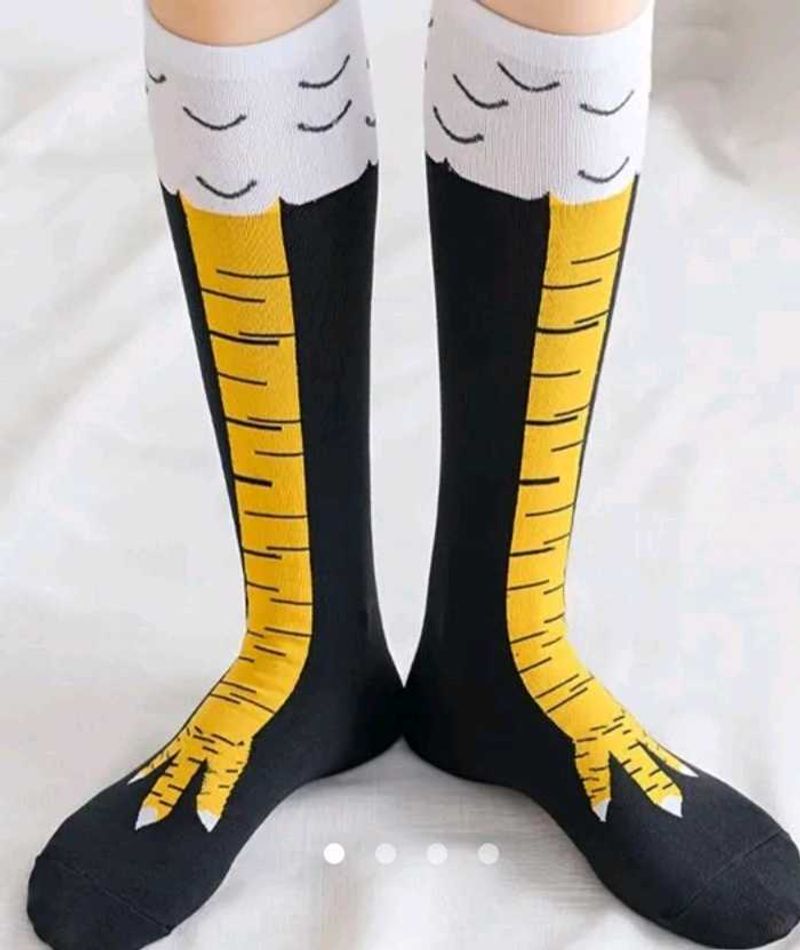 Funky Chicken Leg Socks