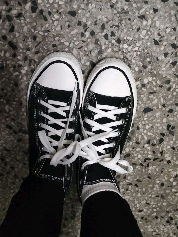 Classic Black Converse Sneakers