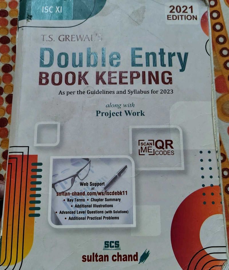 TS grewal&#39;s Double Entry Book Keeping ISC class 11