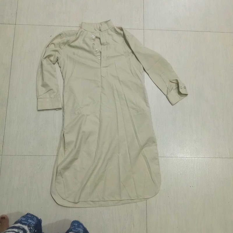 Beige Tunic Dress