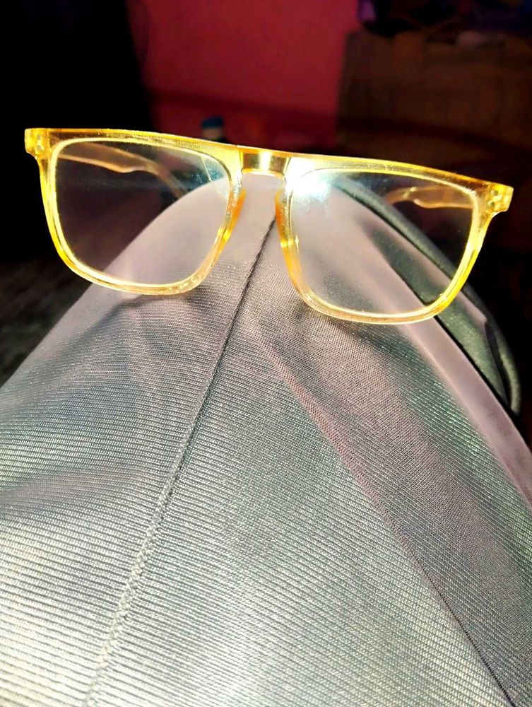 Yellow Frame Glasses