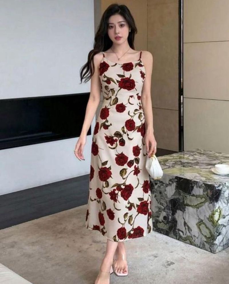 Floral Midi Dress