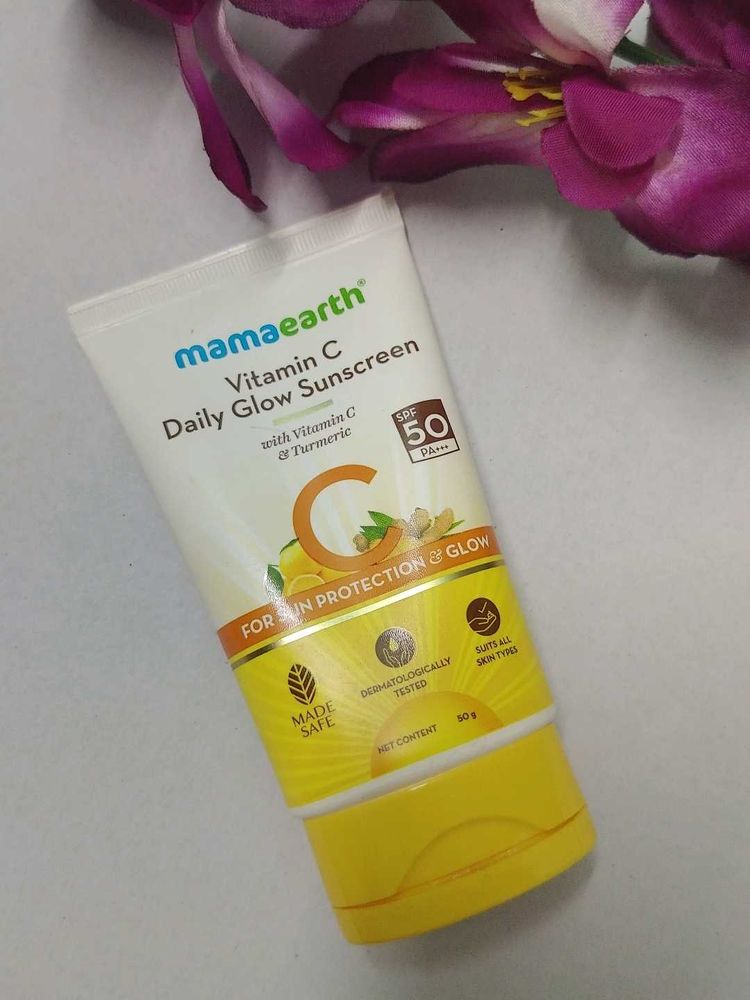 Mamaearth Vitamin C Daily Glow Sunscreen 💖
