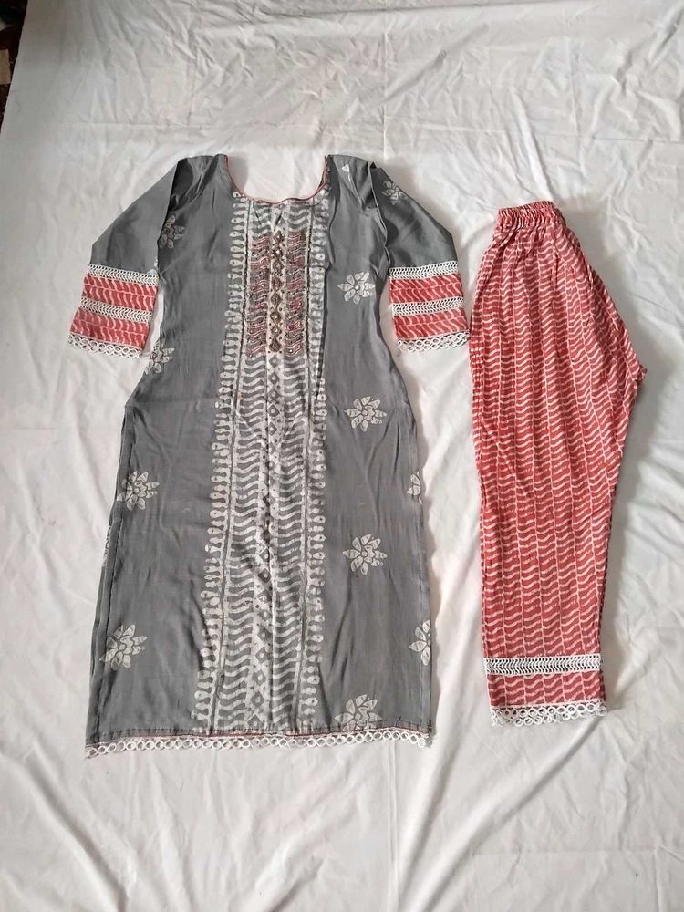 Printed Kurta Set