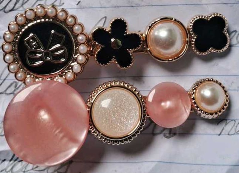 Pearl Hair Clips