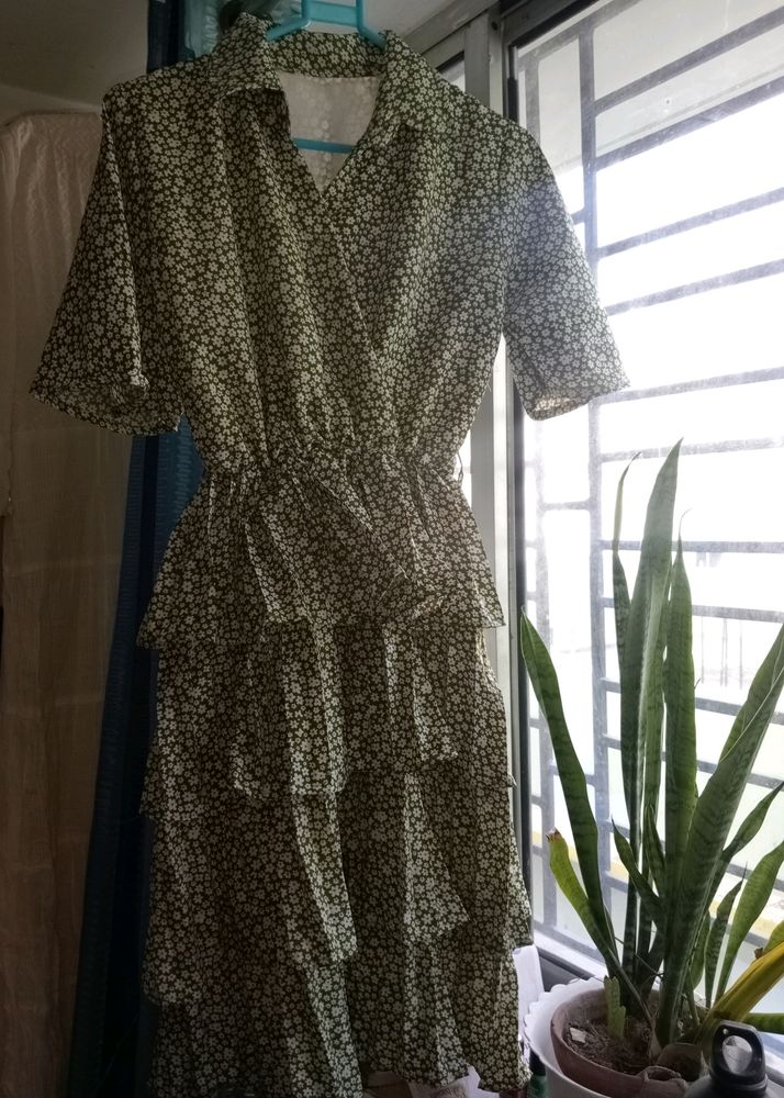 Aesthetic Flared Dress