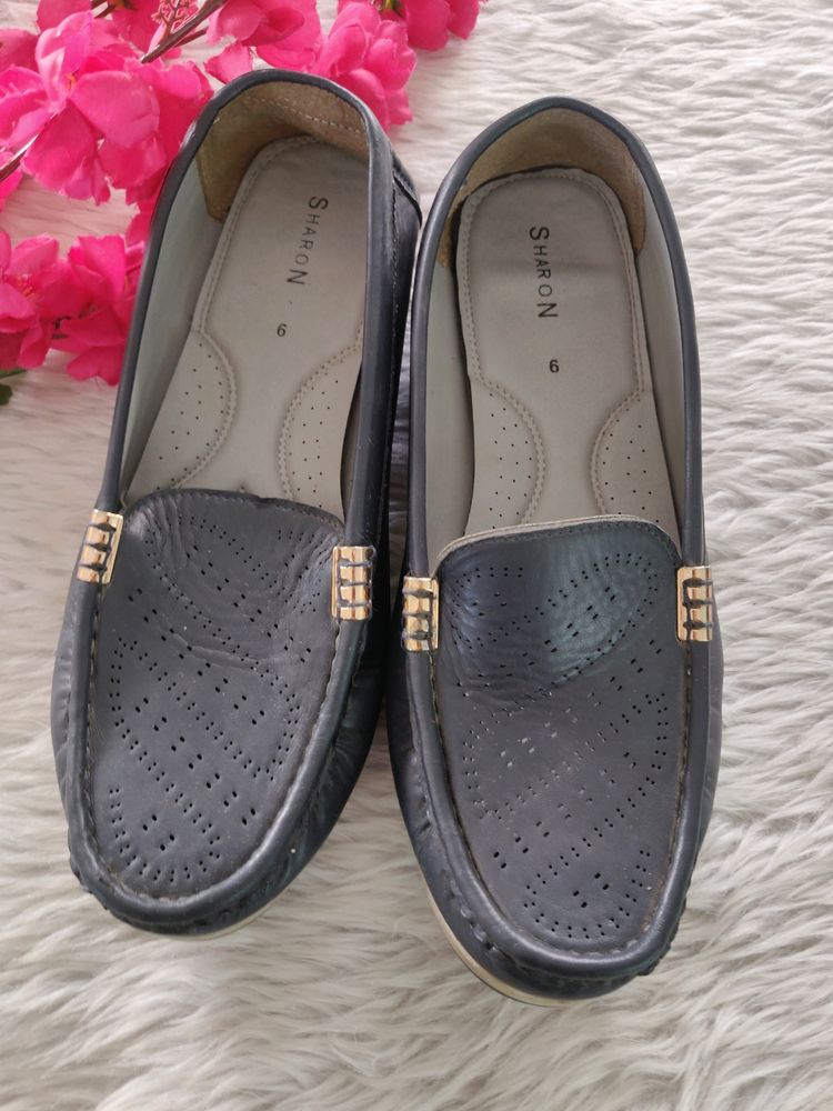 Women Blue Loafer
