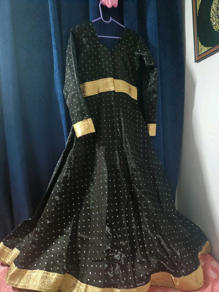 Elegant Black Ethnic Gown
