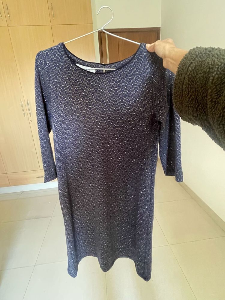Promod Jaqard Woven Dress