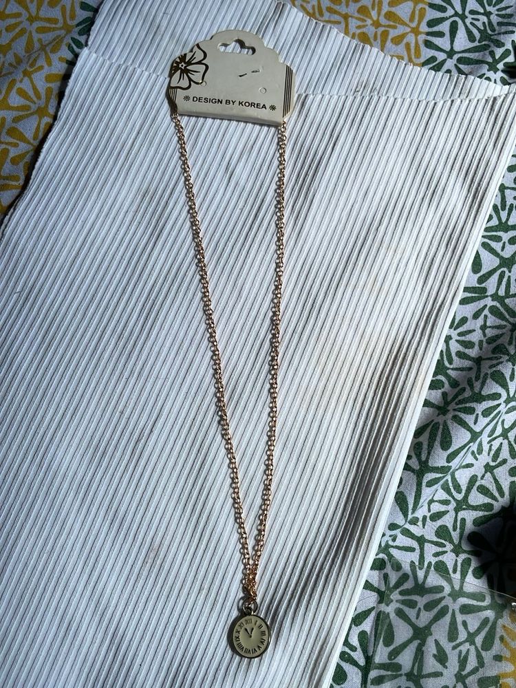 Vintage Clock Pendant Necklace