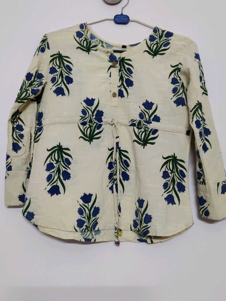Floral Print Blouse