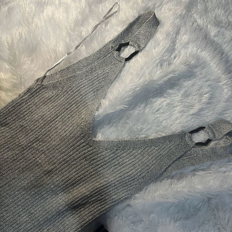 Silver Party Top😍