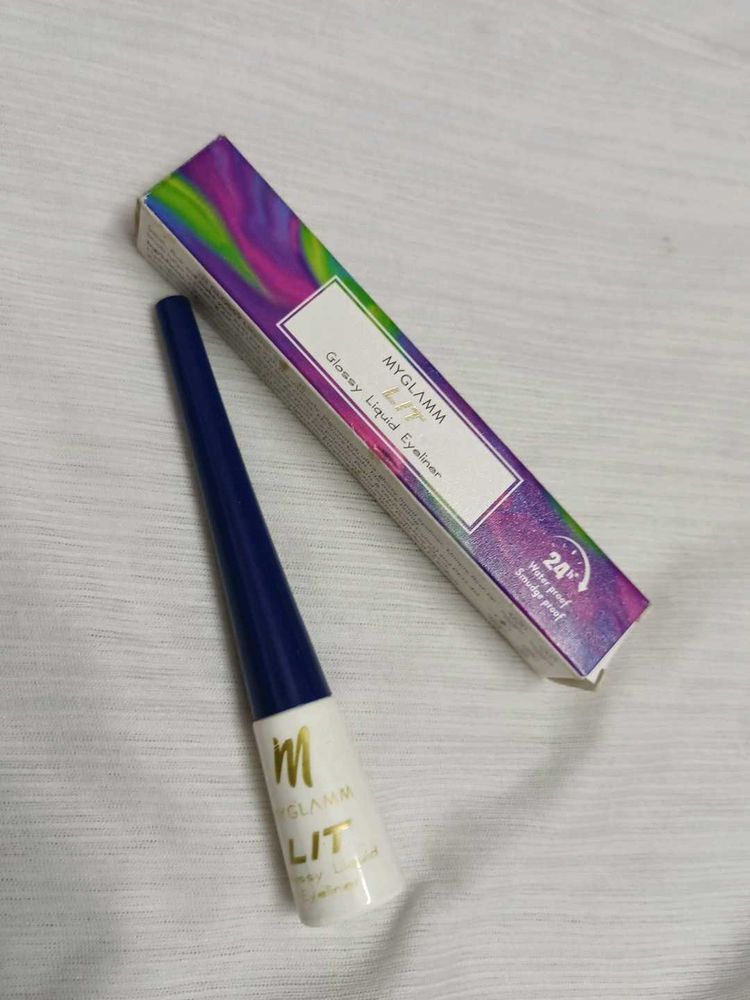 Myglamm Lit Glossy Liquid Eyeliner 💙