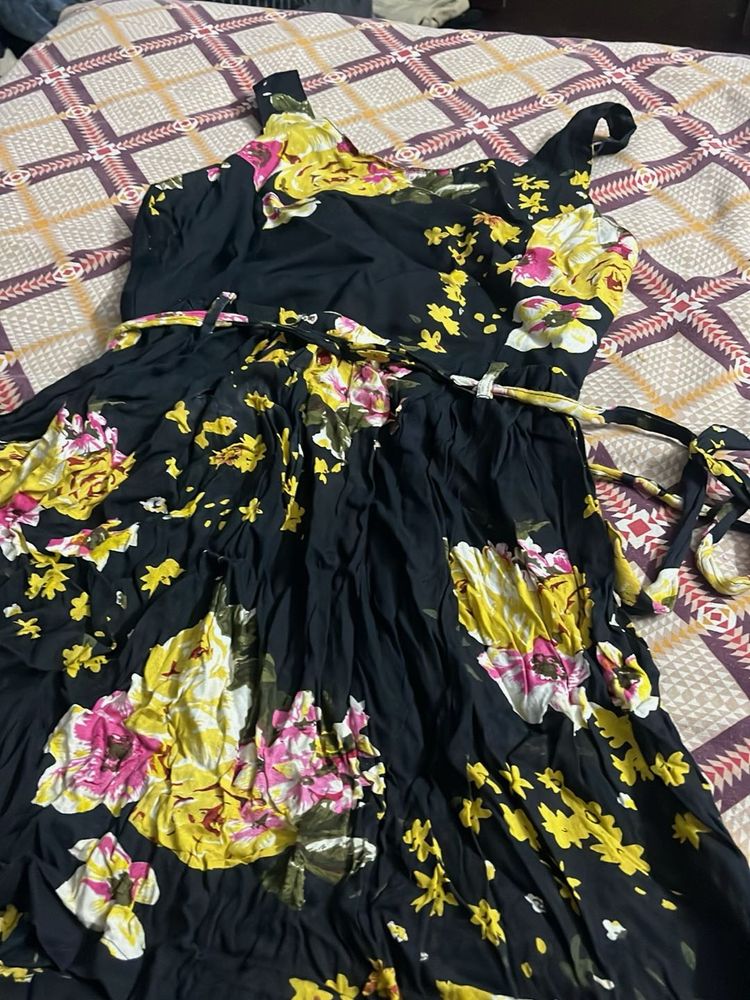 floral mini dress