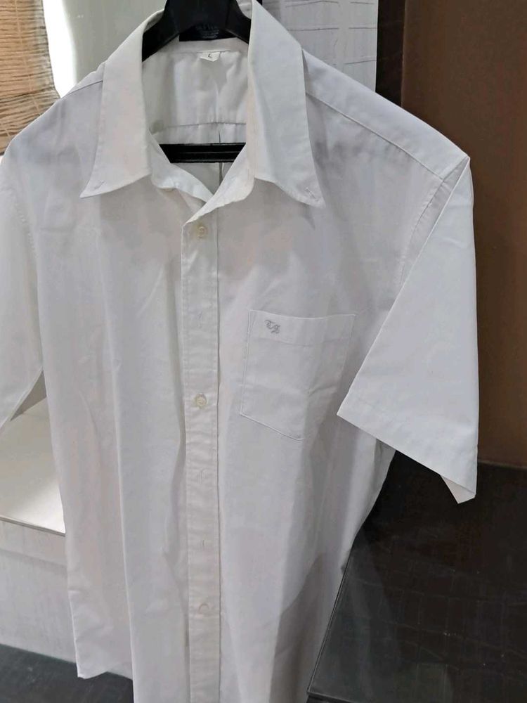 White Short Sleeve Shirt