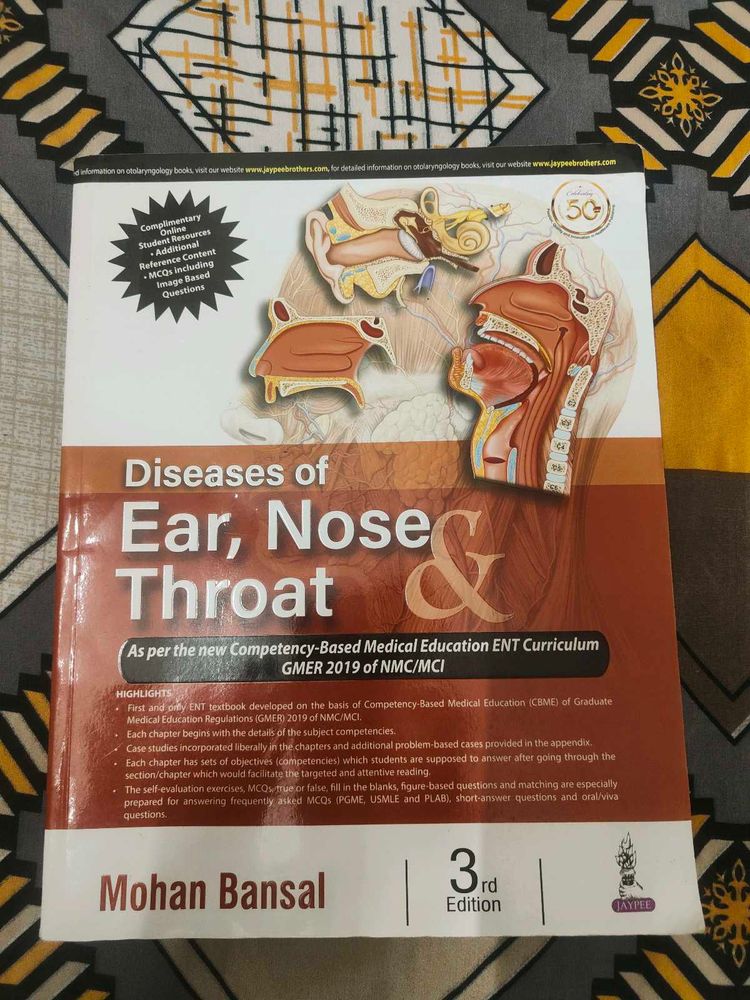 Disease Of Ear Nose And Throat Mohan Bansal (Ent)