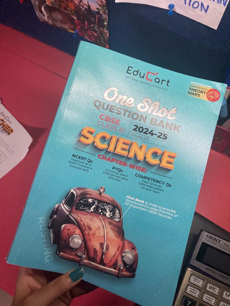 Educart One Short Question Bank Class 10 (2024-25)