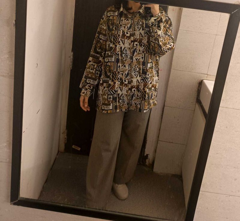 Vintage Patterned Shirt