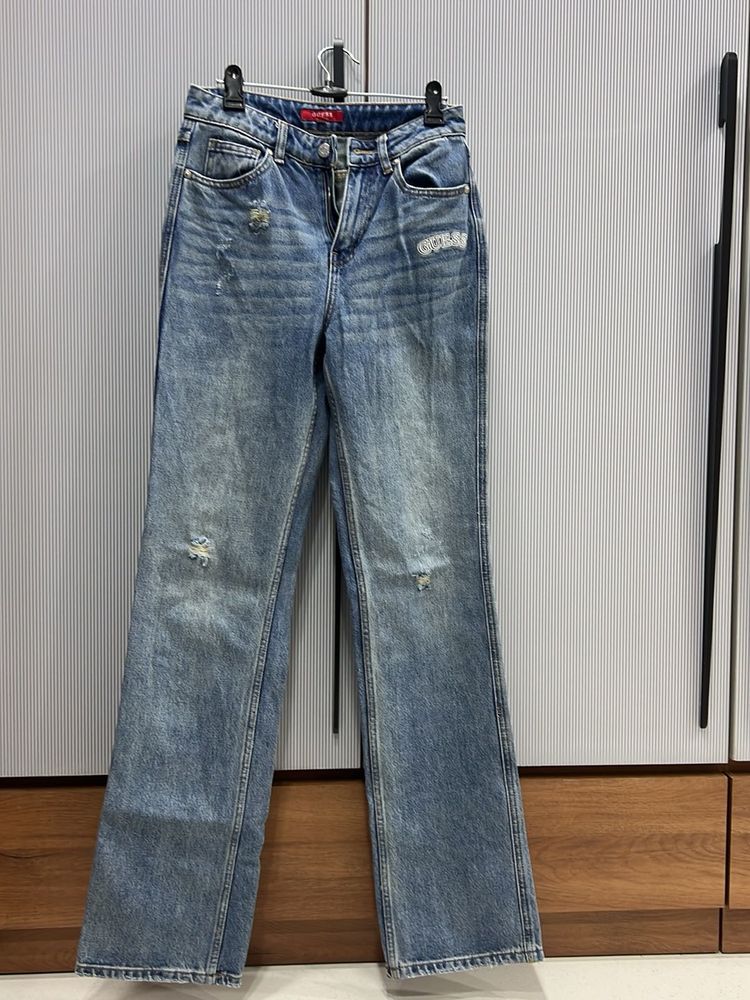Guess Distressed Flare Jeans
