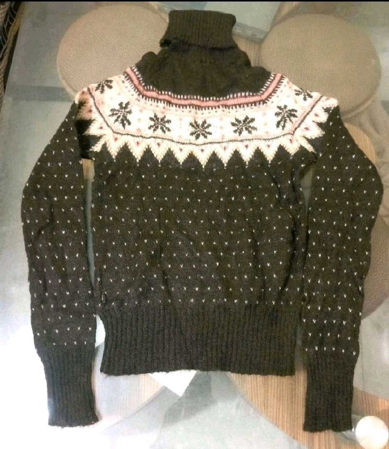 Highneck Sweater , Size -30 To 32