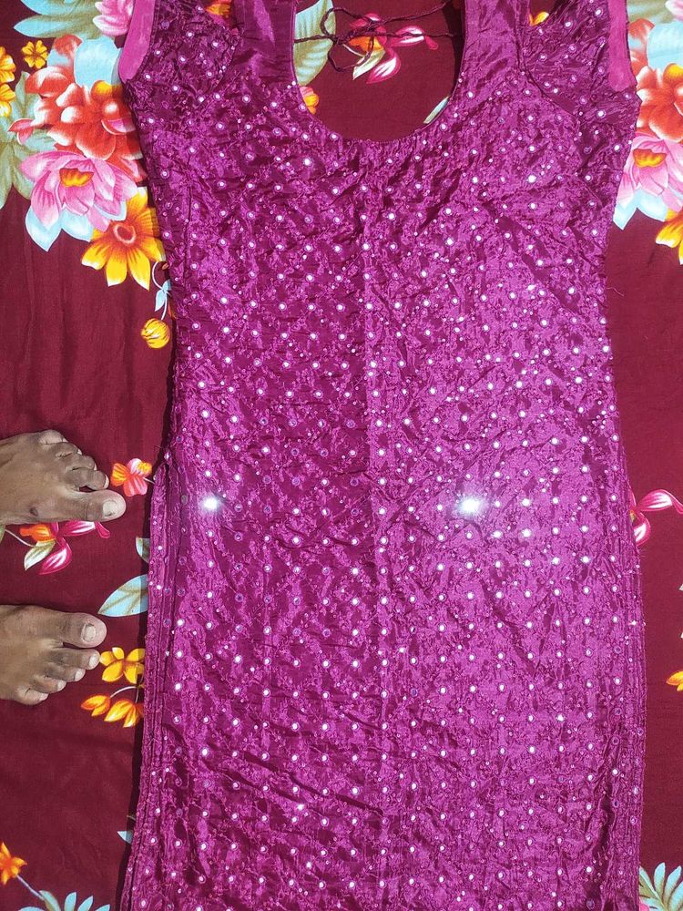 Purple Kurti