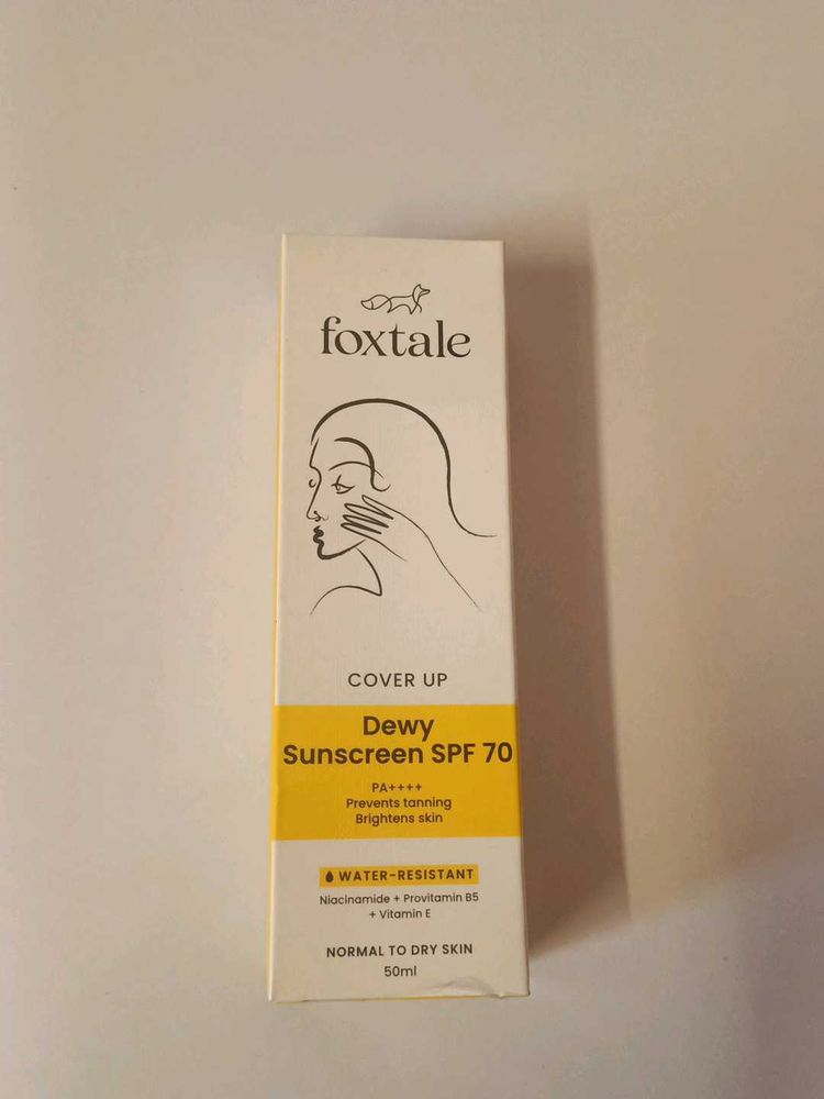 Foxtale Dewy Sunscreen SPF 70