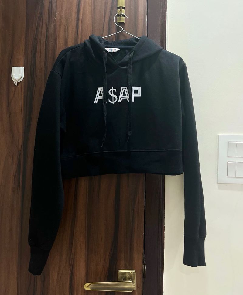 ASAP Crop Hoodie 🖤