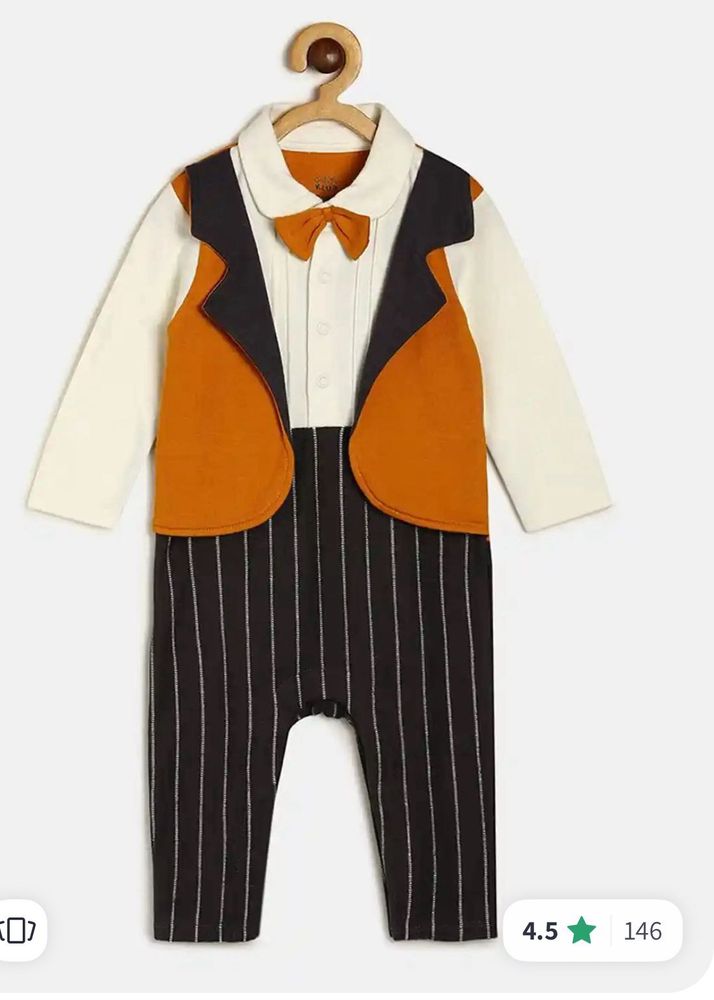 Cute Gentleman Romper