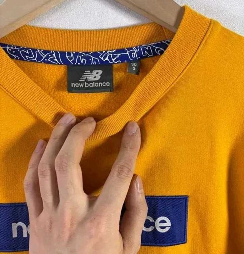 New Balance Mustard Sweatshirt
