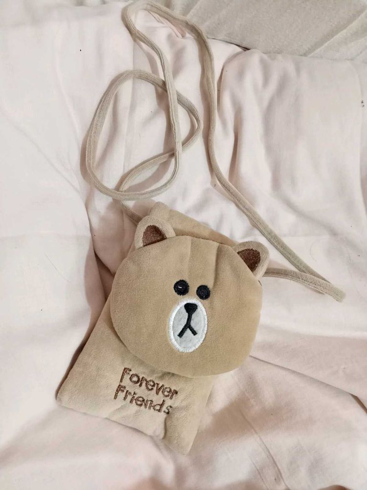 Cute Bear Sling Bag