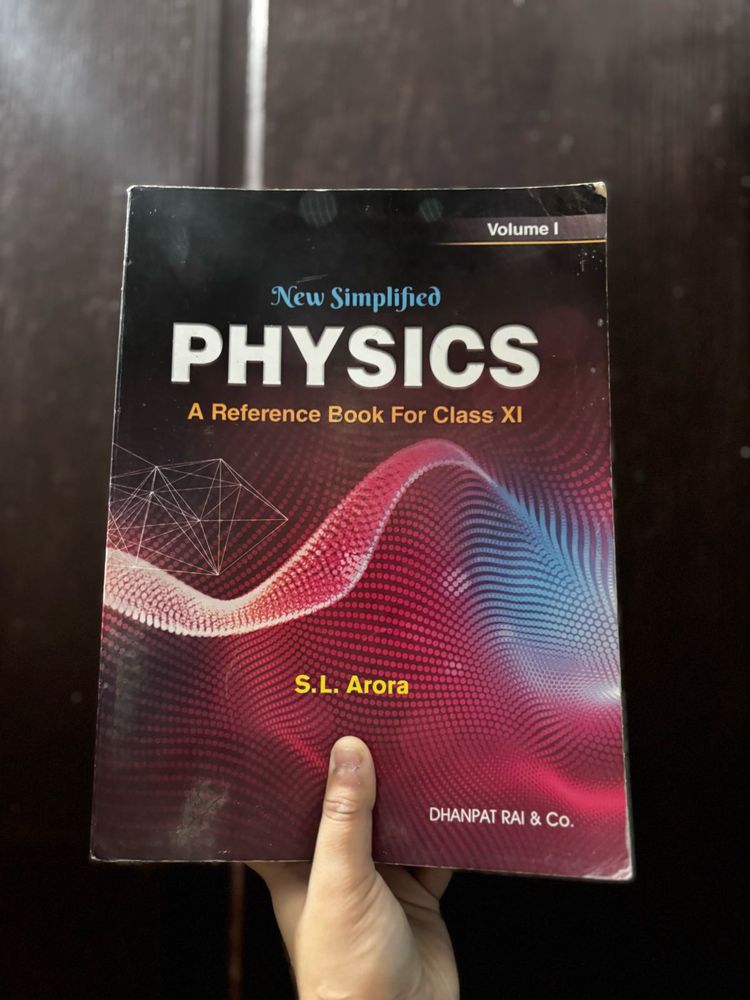 Class 11 SL Arora Physics Books Volume 1 &amp; 2 Both