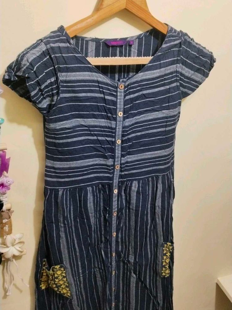 Striped Casual Dress
