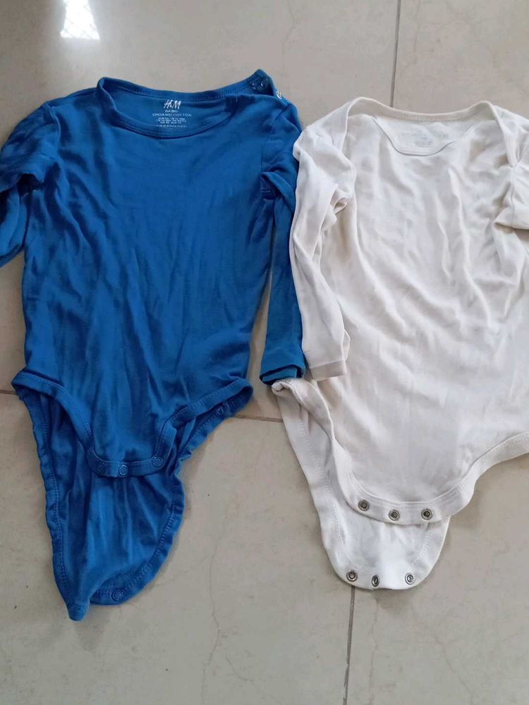 Cute Baby Bodysuits - 2 Pack
