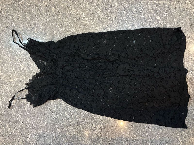 Black Lace Dress
