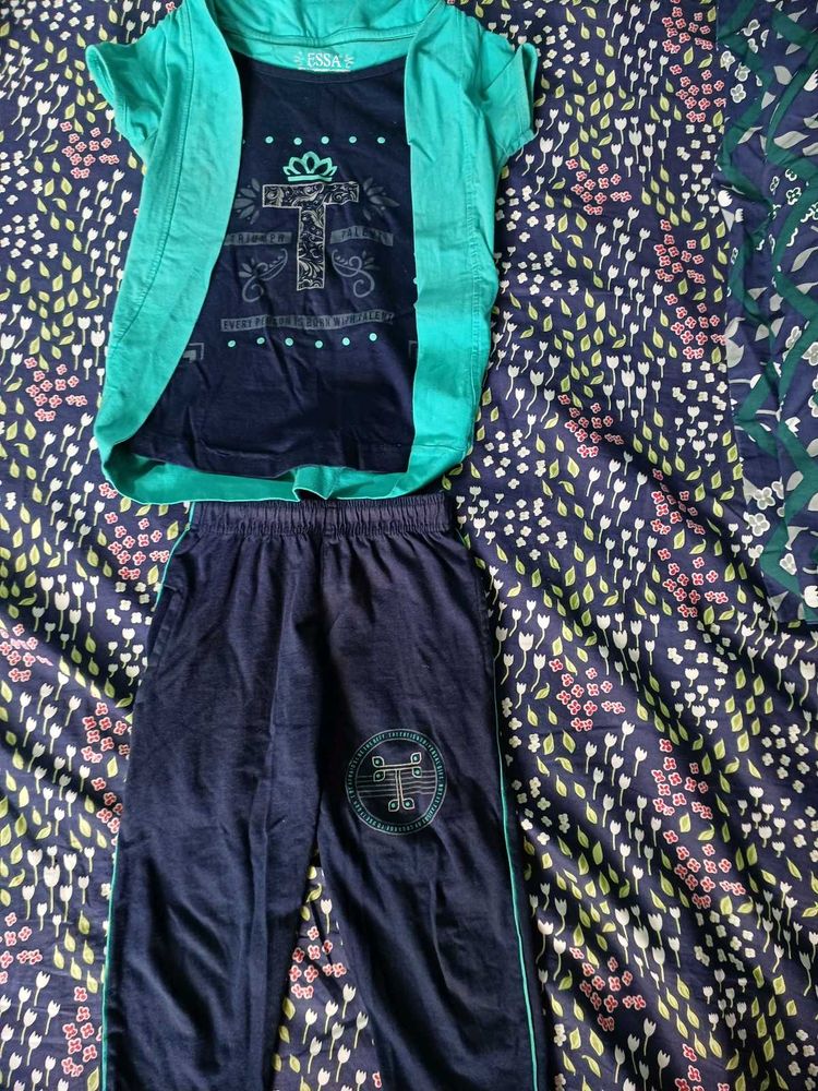 Branded Coord Set For 2-3 Year Old Girls