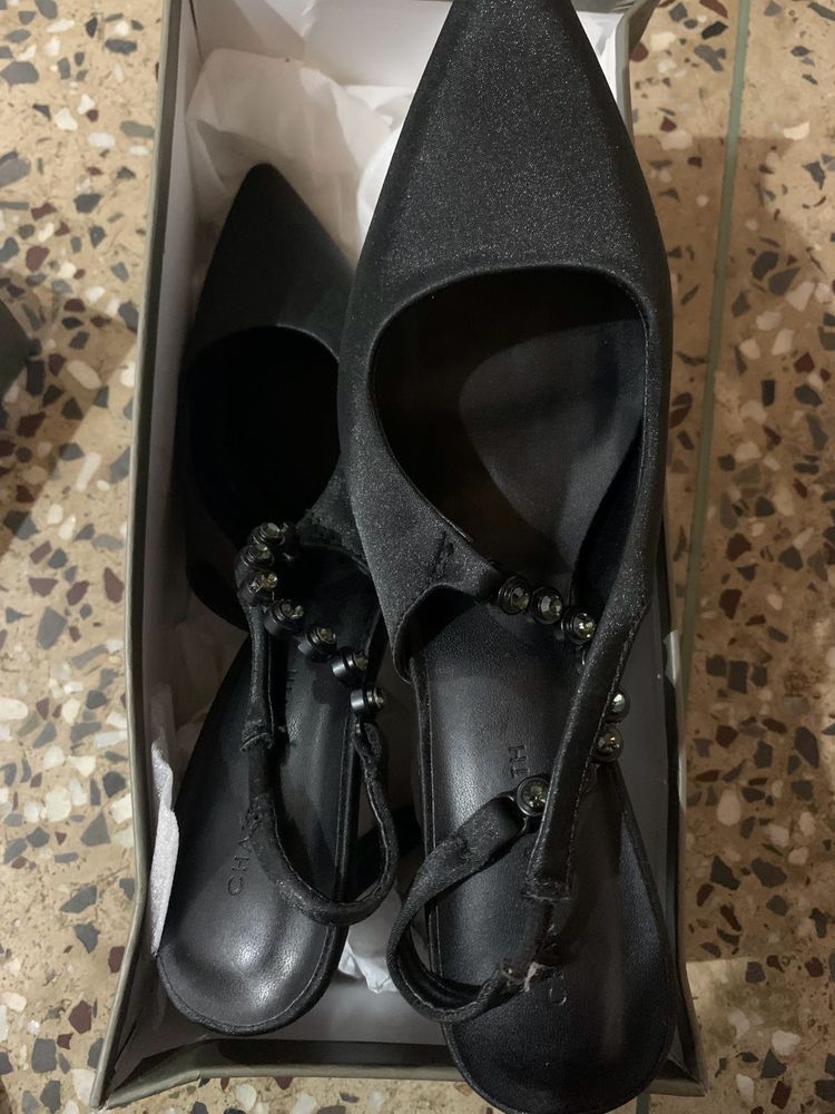 Charles &amp; Keith Women Black Heels