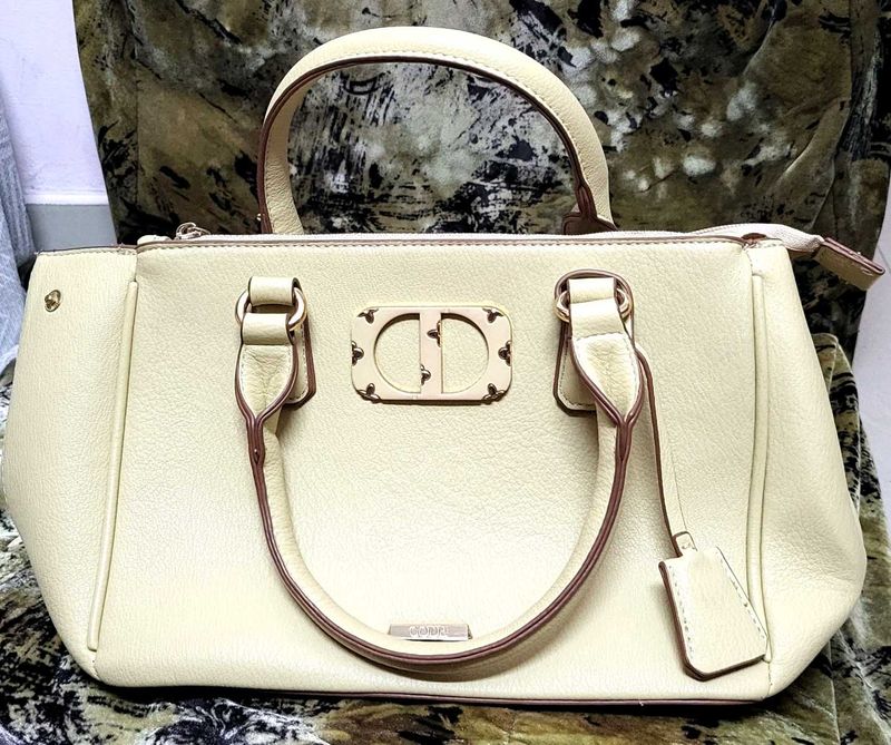 Elegant Ivory Satchel