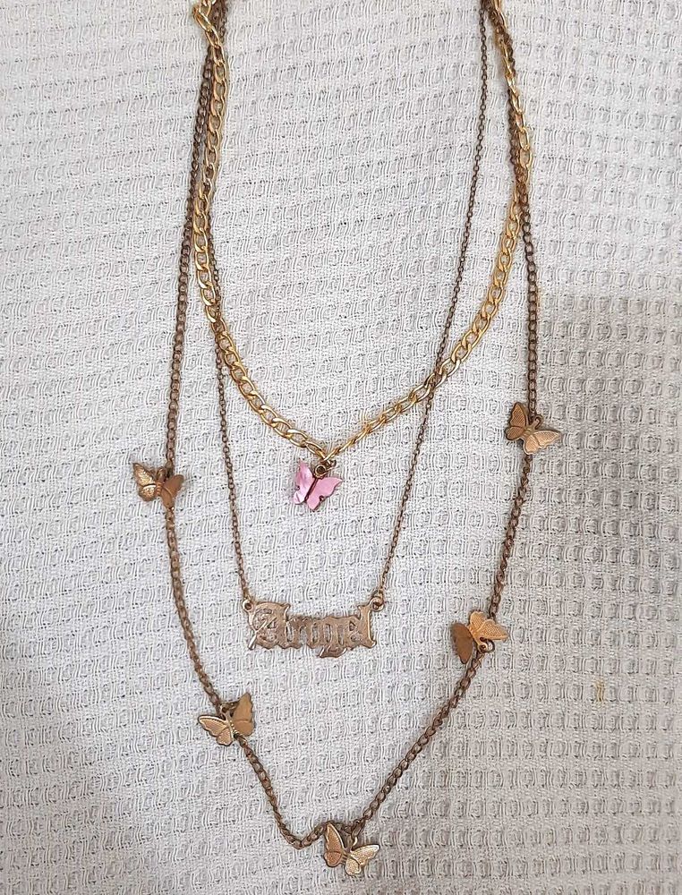 Combo Of Bracelet And 2 Necklaces 💎