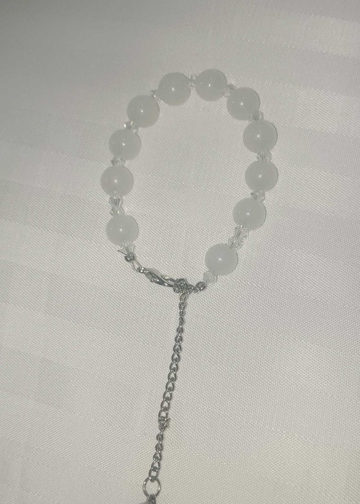 White Chain Bracelet