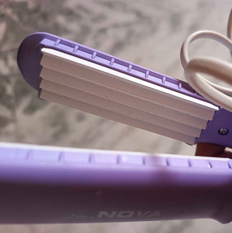 Best hair crimper Straightner, Nova, Purple