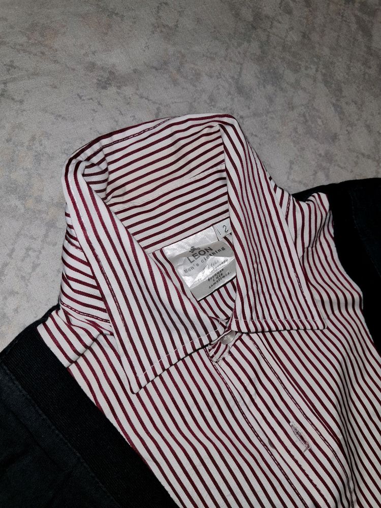 SALE🔴Womens Semi-formal Shirt with attached shrug