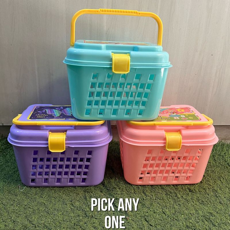 Small Pastel Baskets (1 Piece) + Freebie