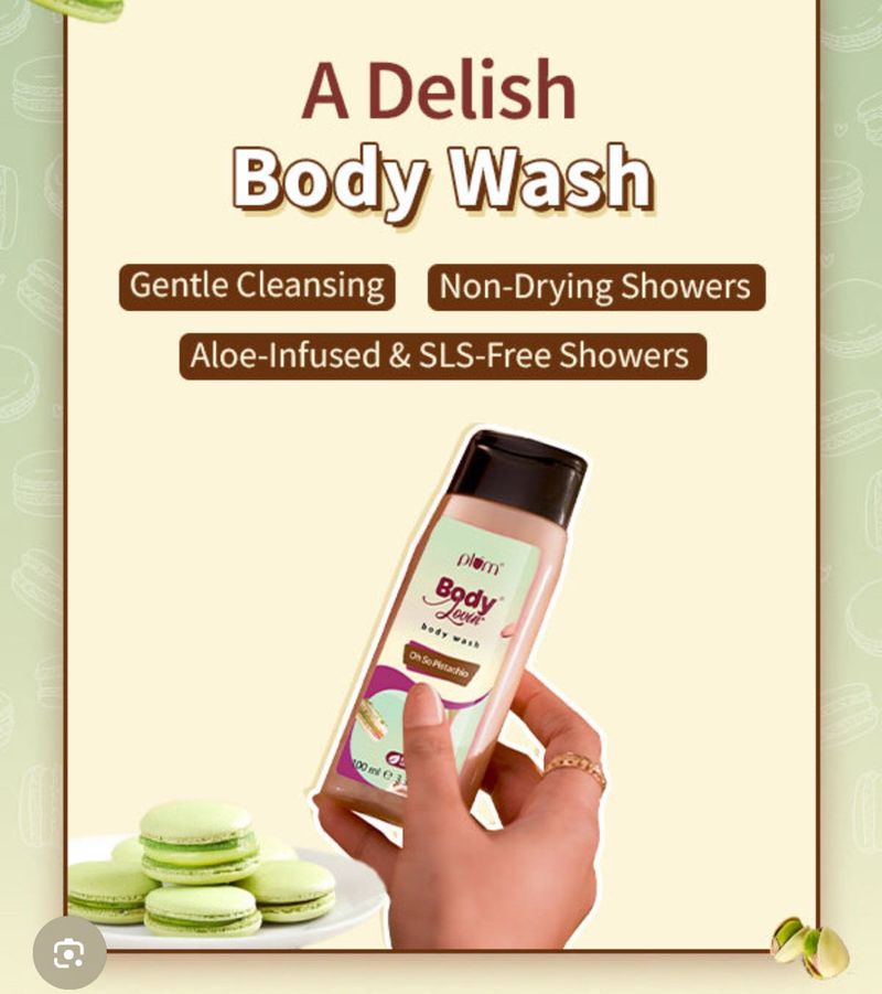Plum Body Wash pistachio