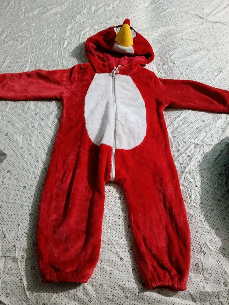 Cute Red Animal Onesie