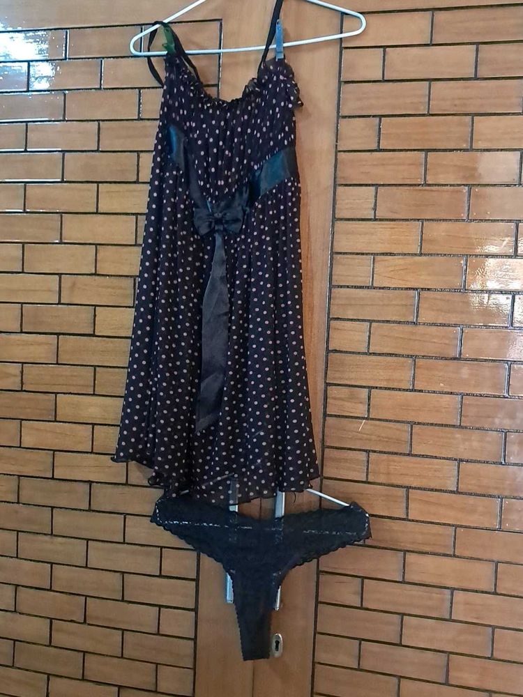 Pretty  Night Wear Imported Fabric