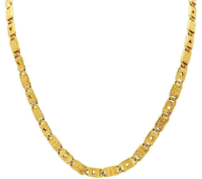 Gold Tone Chain Necklace