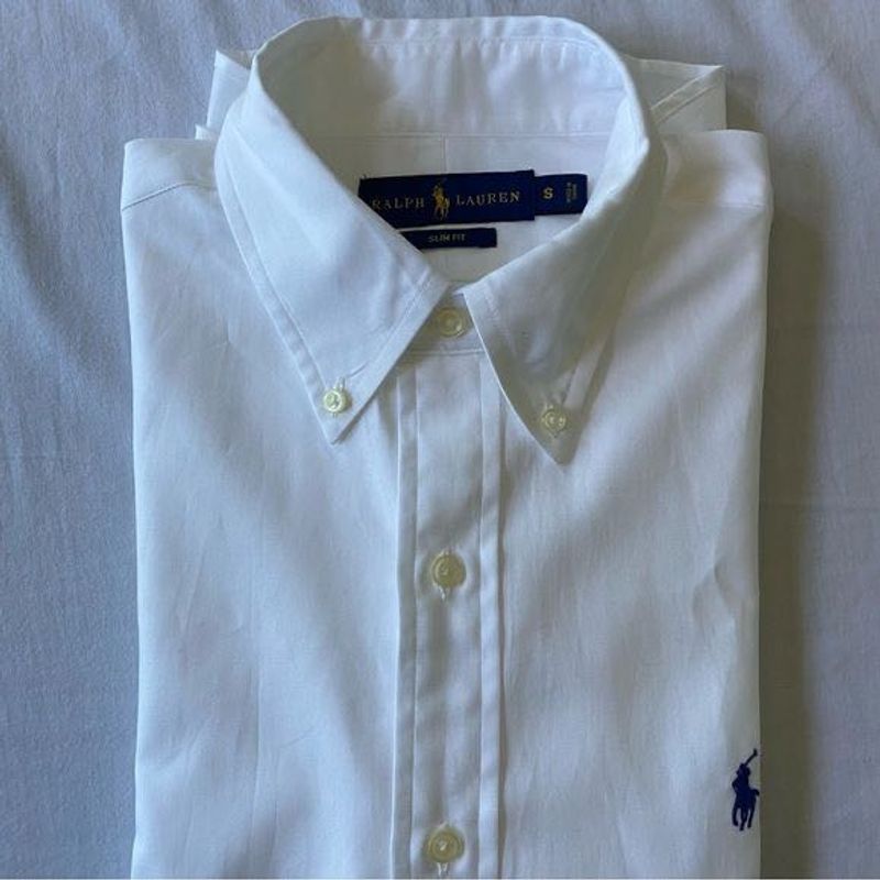 Ralph Lauren White Slim Fit Shirt
