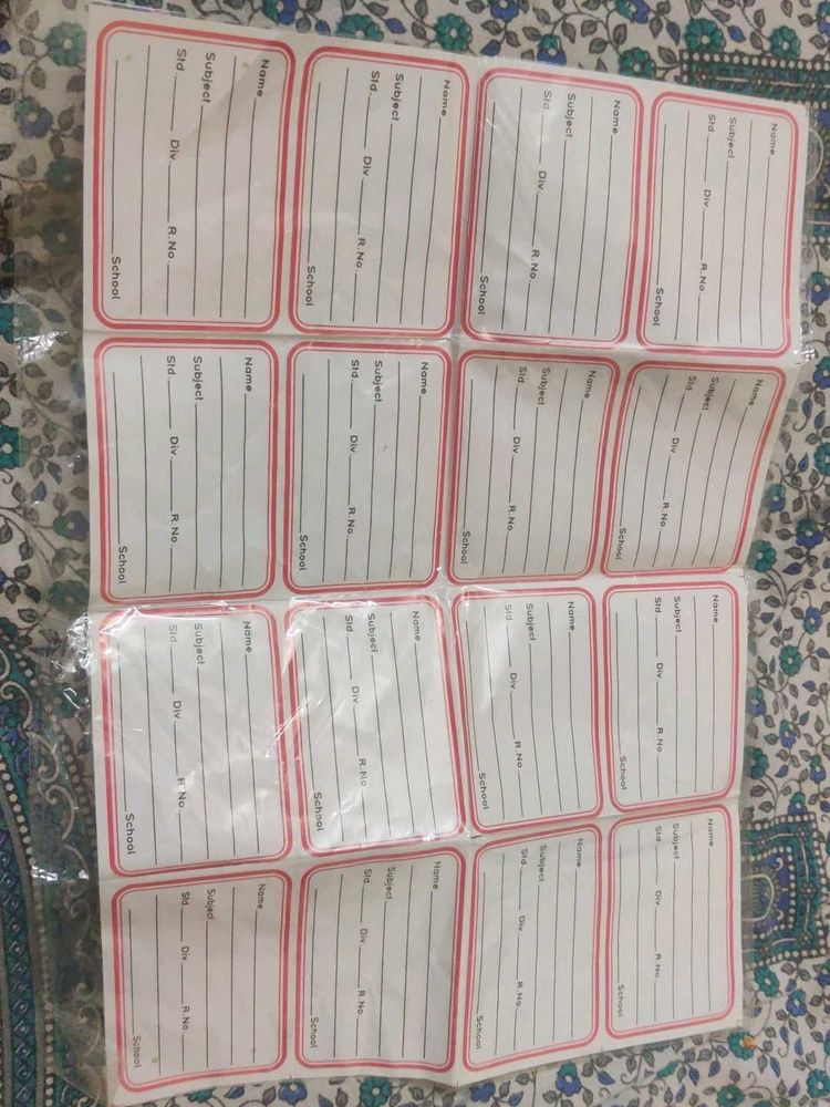 Medium Paper Label
