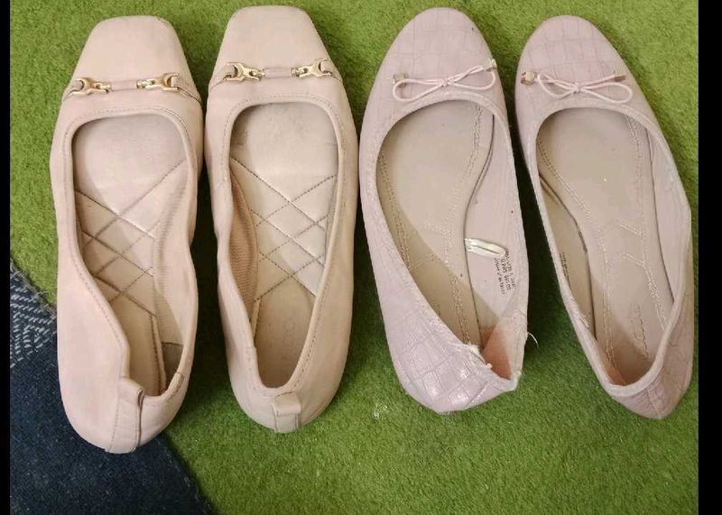 Combo Of 2 Bellies(Aldo &amp; Bata)