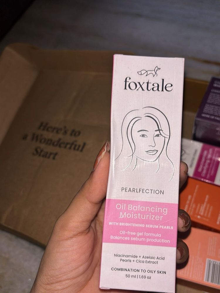 Foxtale Oil Balancing Moisturizer